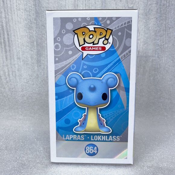 Funko Pop! Games Pokemon LAPRAS Pearlescent Pokemon Center Exclusive #864 NEW - Picture 5 of 8